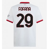 AC Milan Youssouf Fofana #29 Gostujuci Dres 2024-25 Kratak Rukav